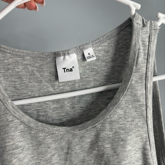 Aritzia TNA Malibu dress in grey - Picture 4 of 7